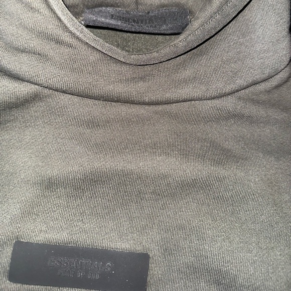 Essentials Charcoal Hoodie Sweater - Picture 2 of 3